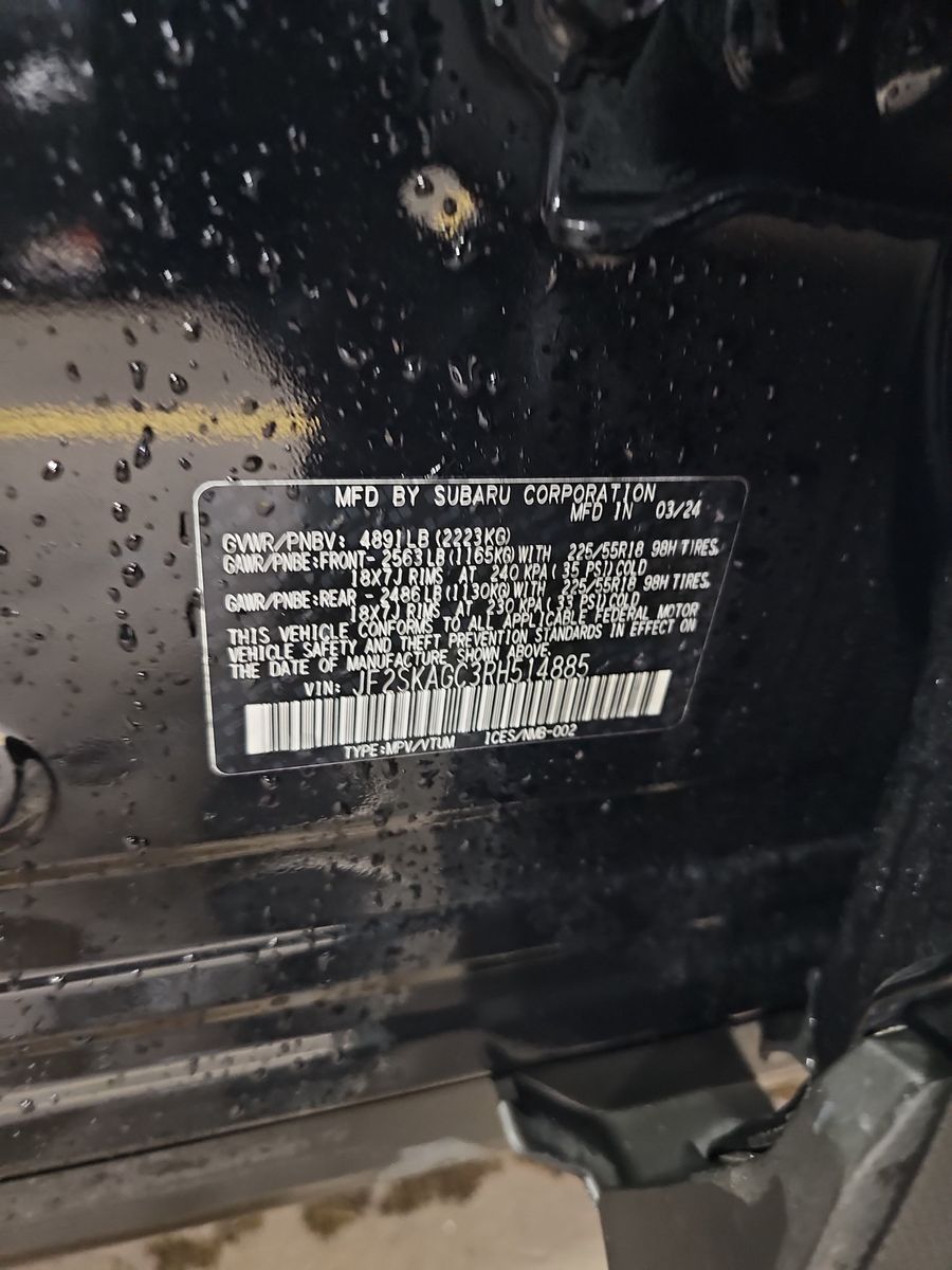 2024 Subaru Forester Sport AWD