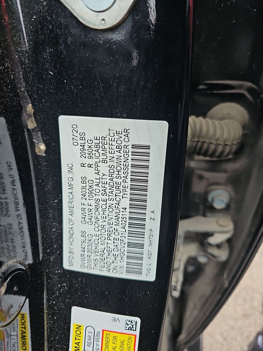 2020 Honda Accord Sport FWD