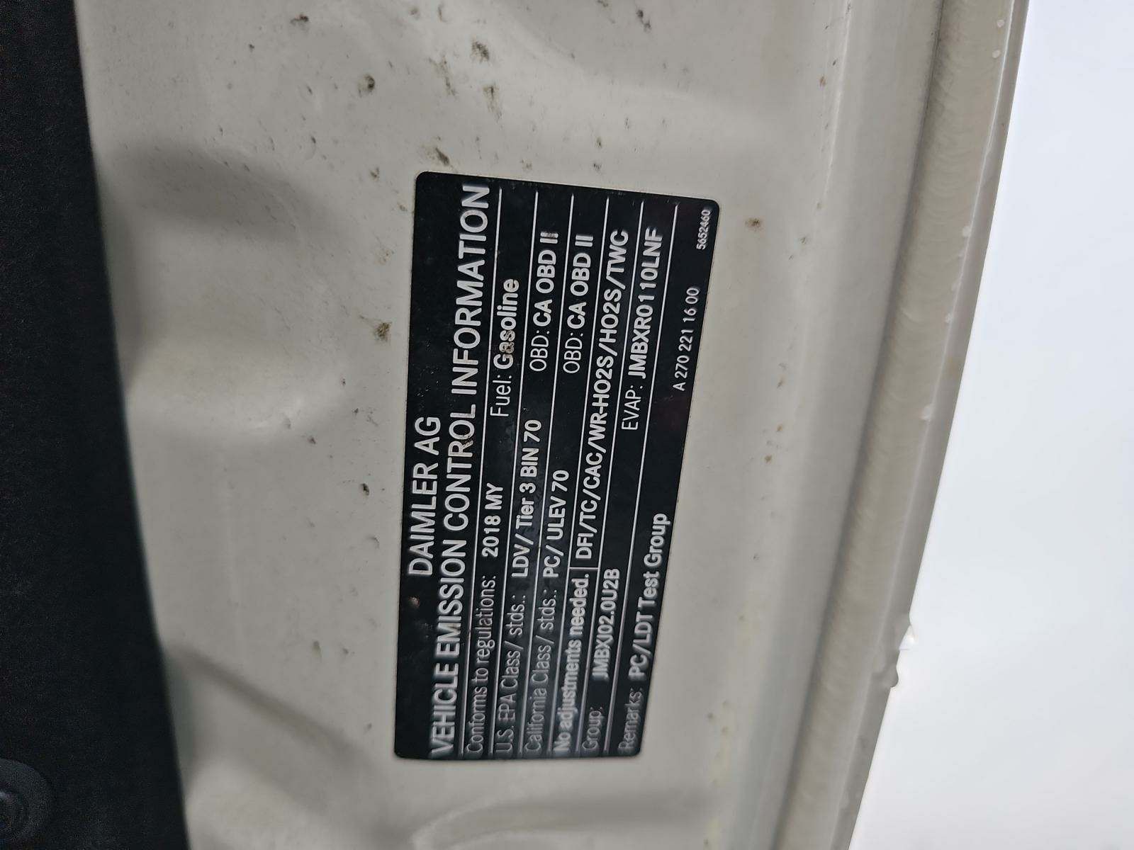 2018 Mercedes-Benz CLA CLA 250 FWD