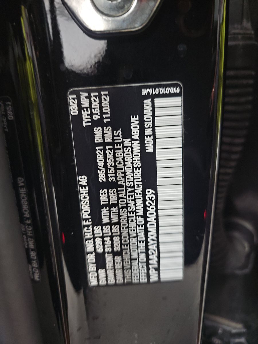 2021 Porsche Cayenne Base AWD