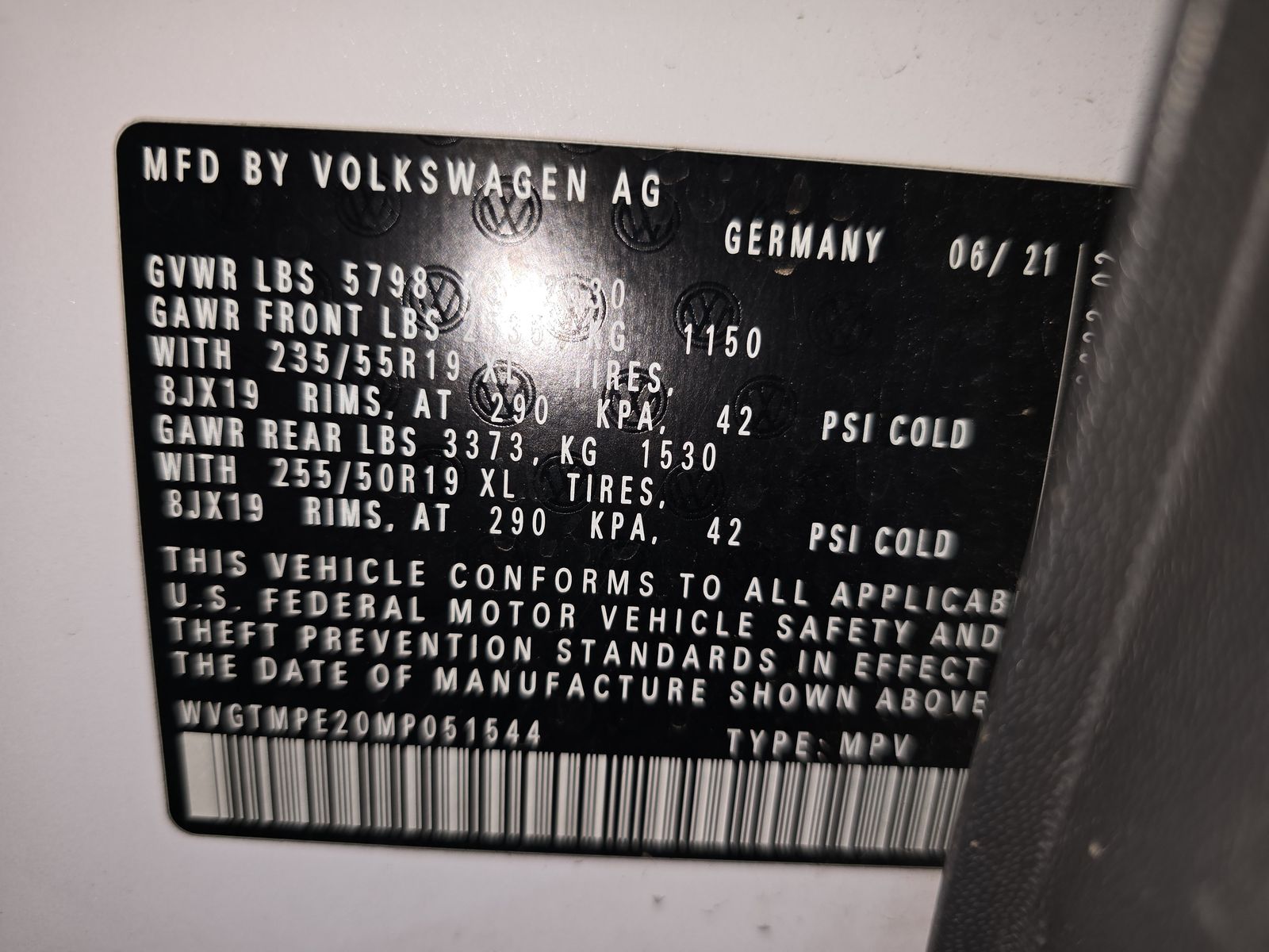 2021 Volkswagen ID.4 Pro S RWD