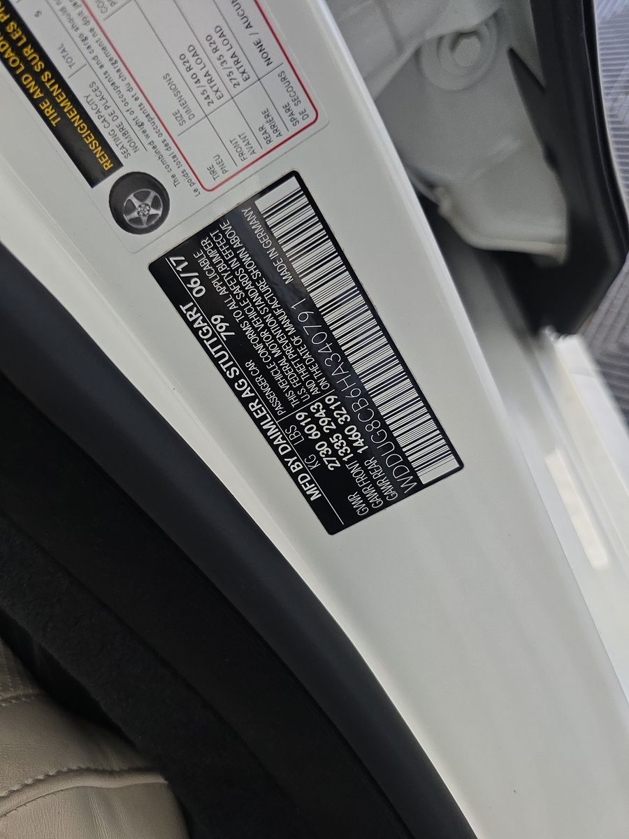 2017 Mercedes-Benz S-Class S 550 RWD