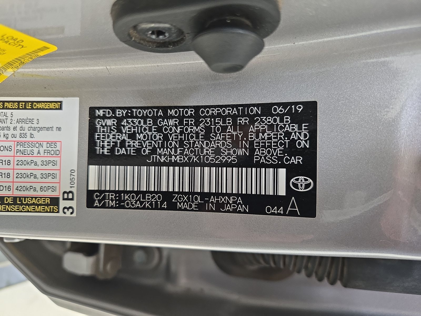 2019 Toyota C-HR Limited FWD
