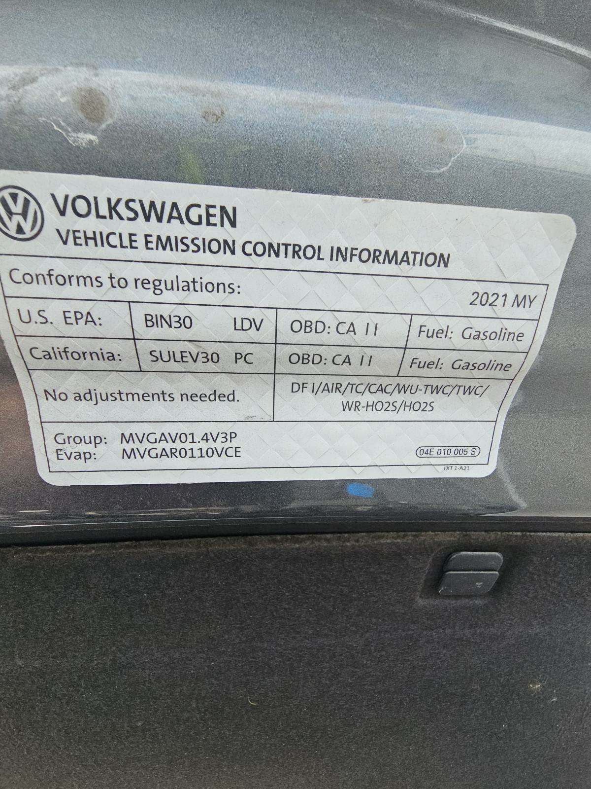 2021 Volkswagen Jetta 1.4T R-Line FWD