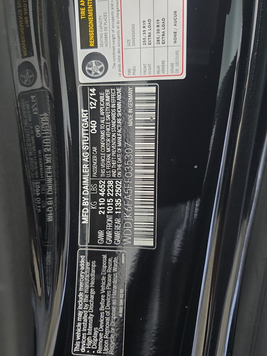 2015 Mercedes-Benz SL-Class SL 400 RWD