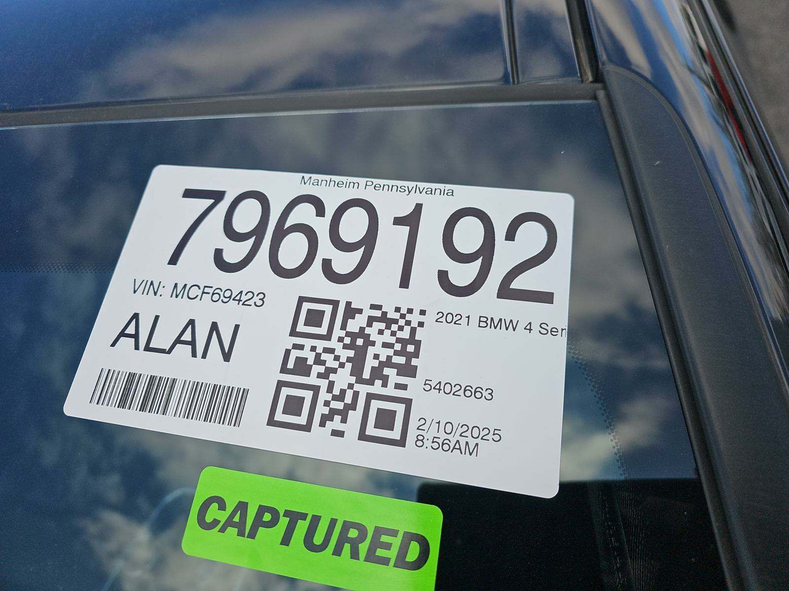 2021 BMW 4 Series 430i xDrive AWD