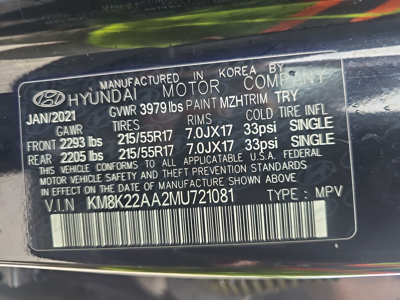 2021 Hyundai Kona SEL FWD