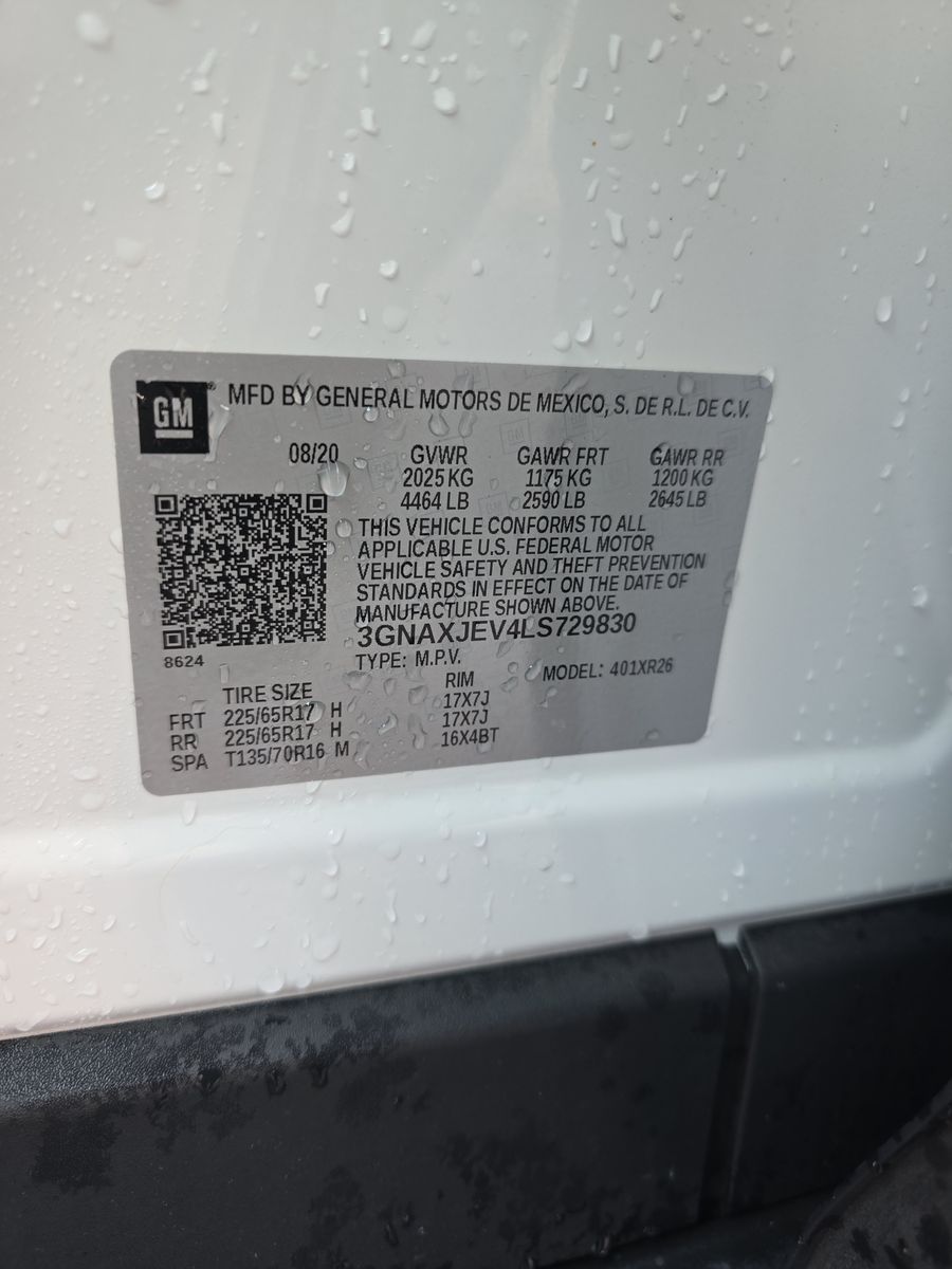 2020 Chevrolet Equinox LT FWD