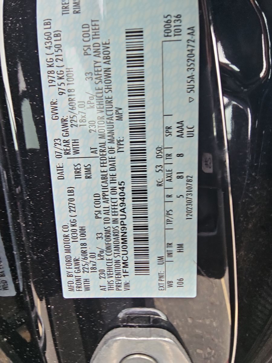 2023 Ford Escape ST-Line FWD