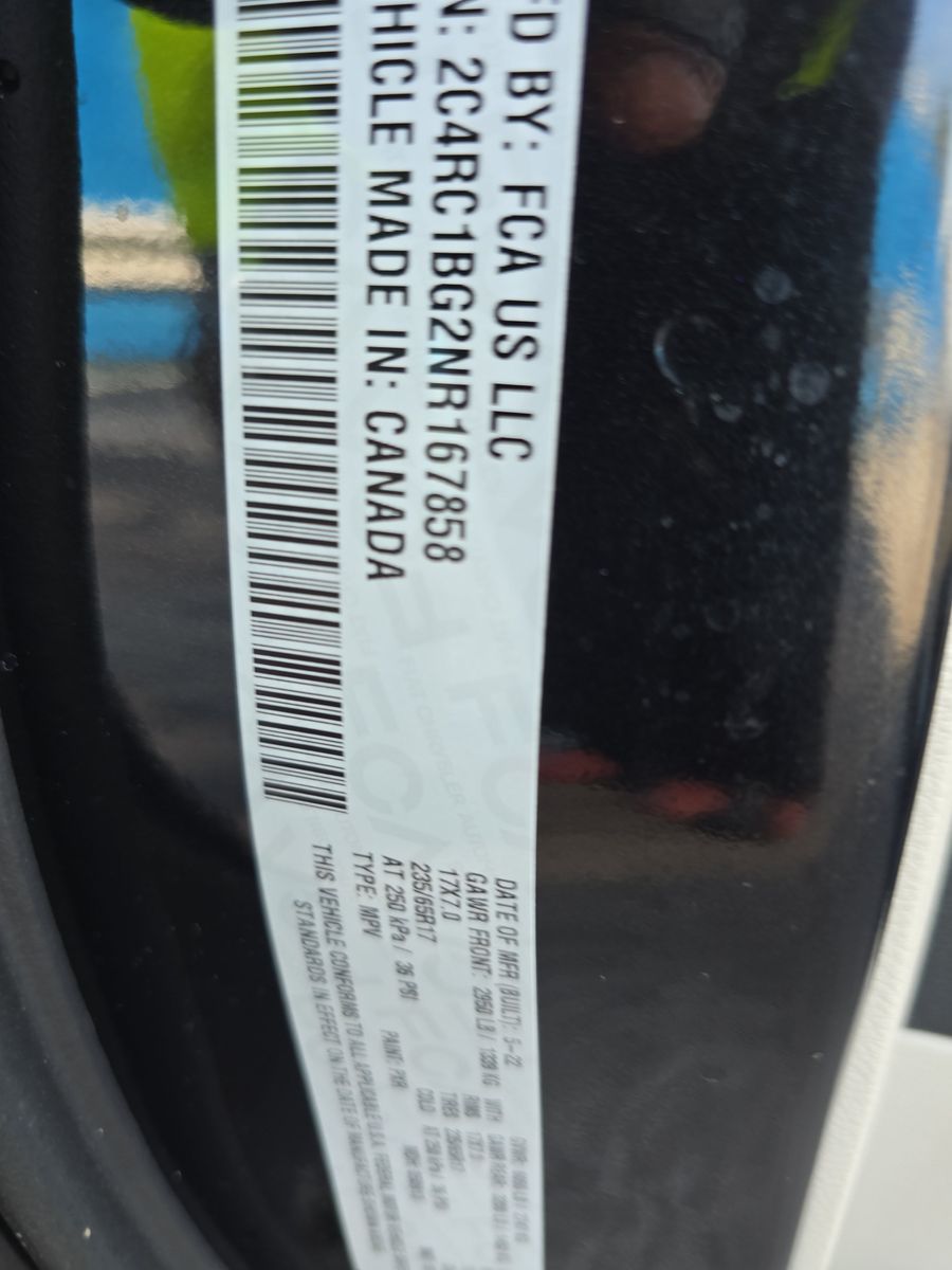 2022 Chrysler Pacifica Touring L FWD