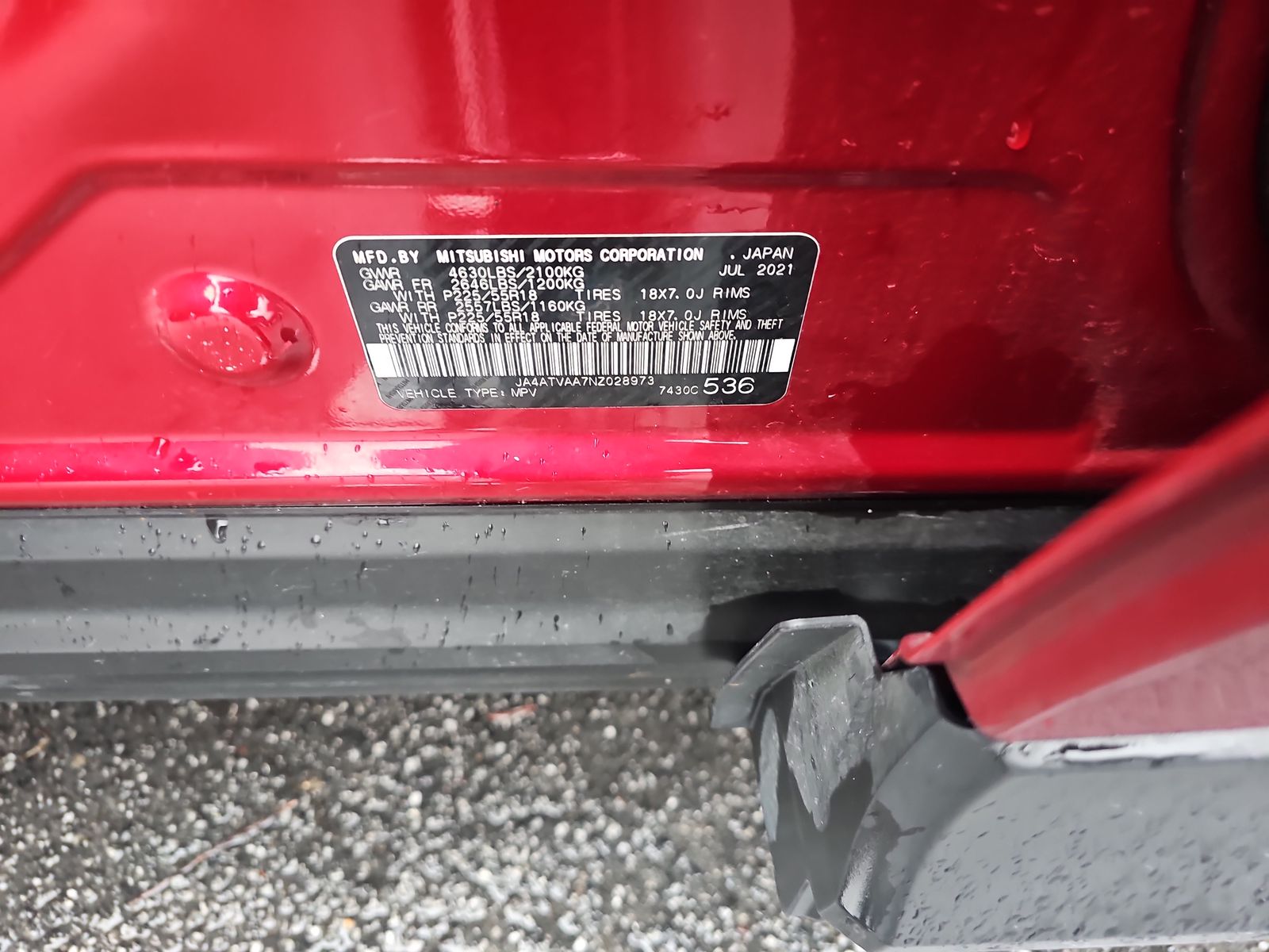 2022 Mitsubishi Eclipse Cross LE AWD