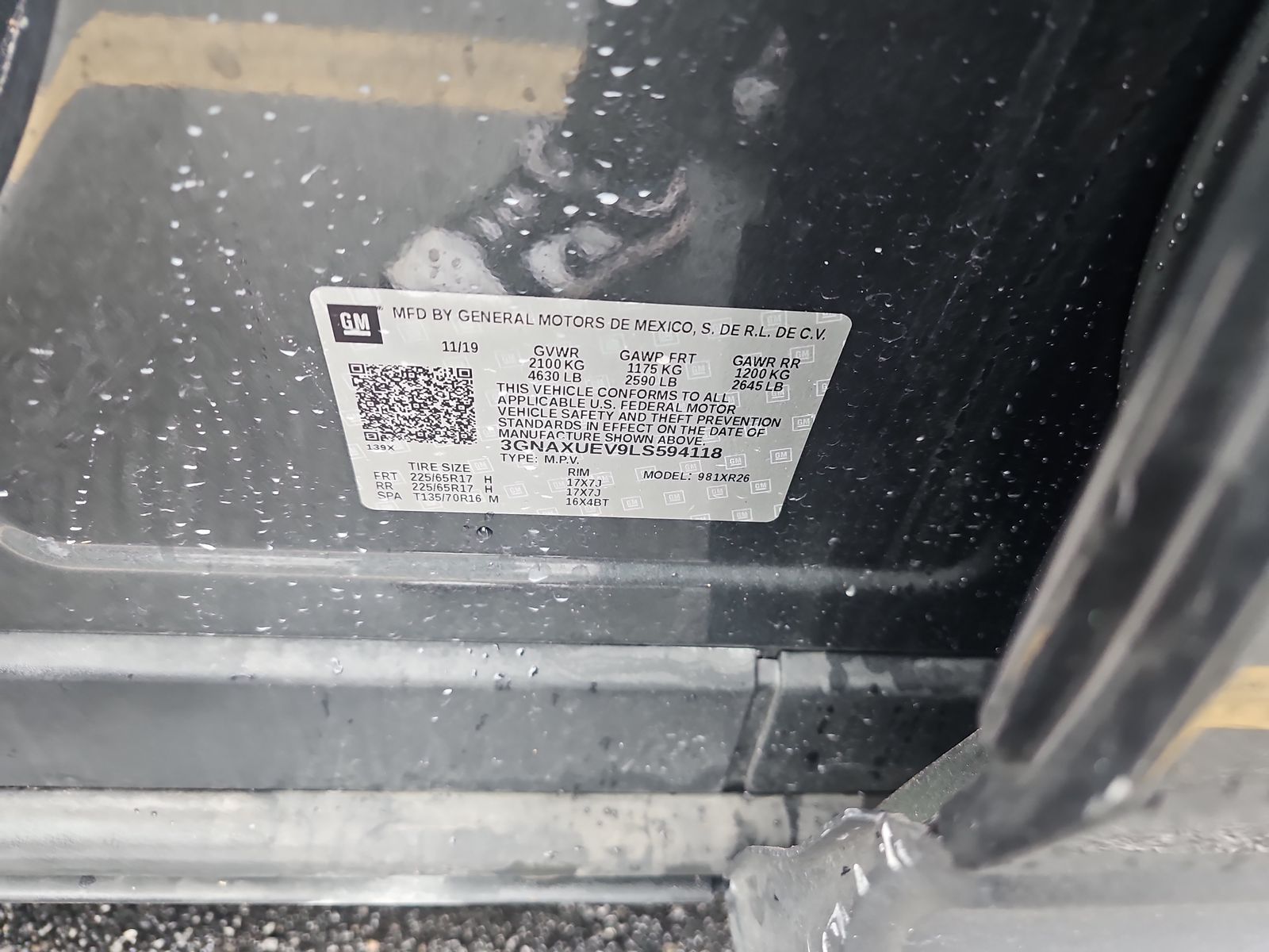 2020 Chevrolet Equinox LT AWD