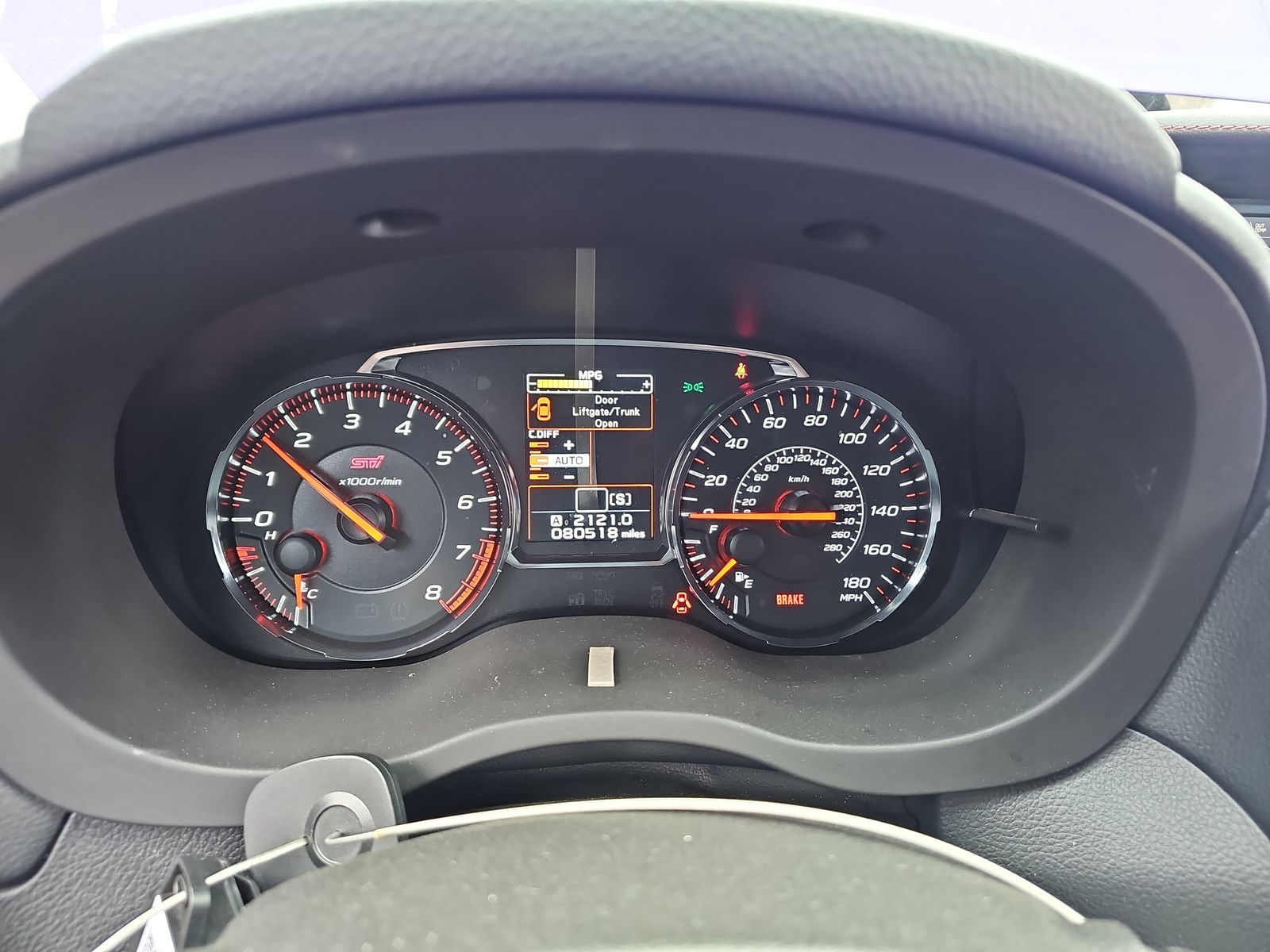 2019 Subaru WRX STi AWD