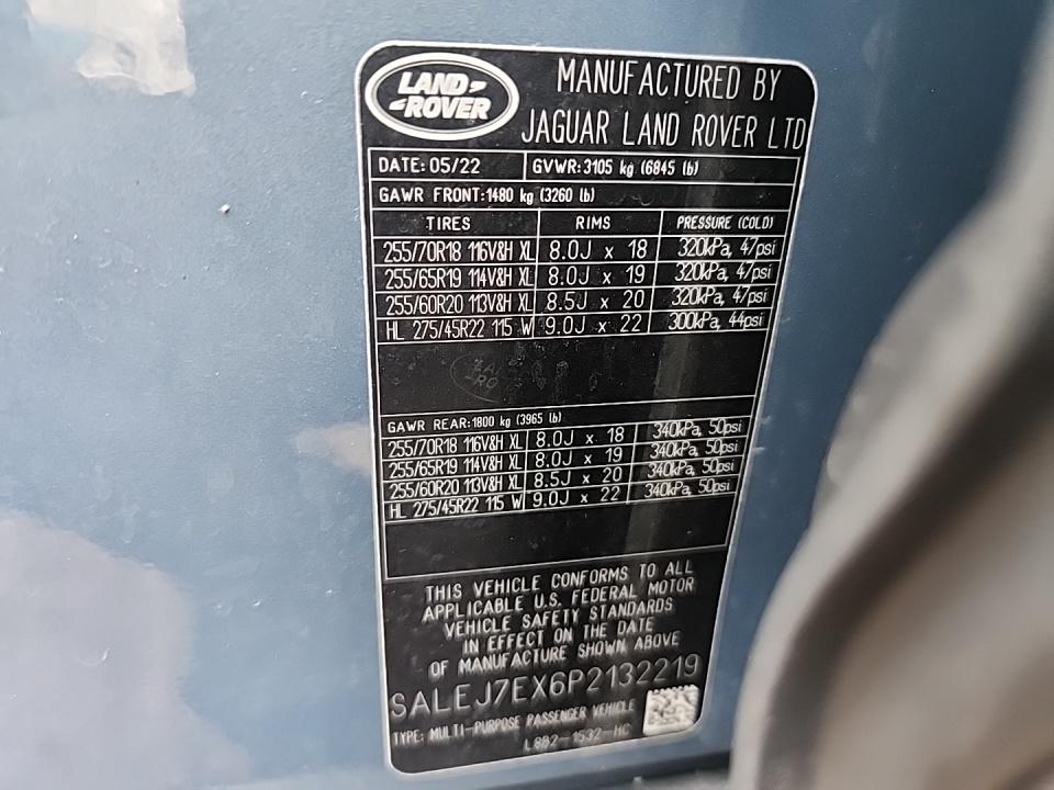 2023 Land Rover Defender 110 S AWD