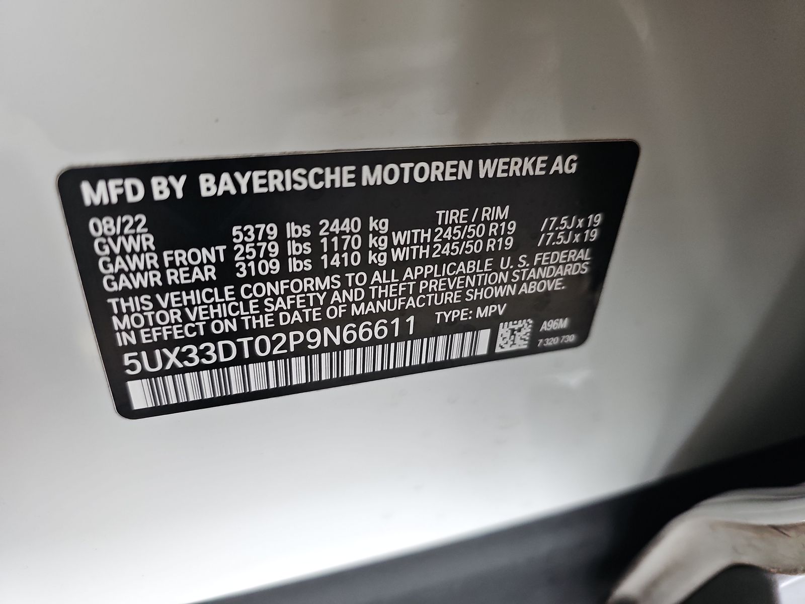 2023 BMW X4 xDrive30i AWD