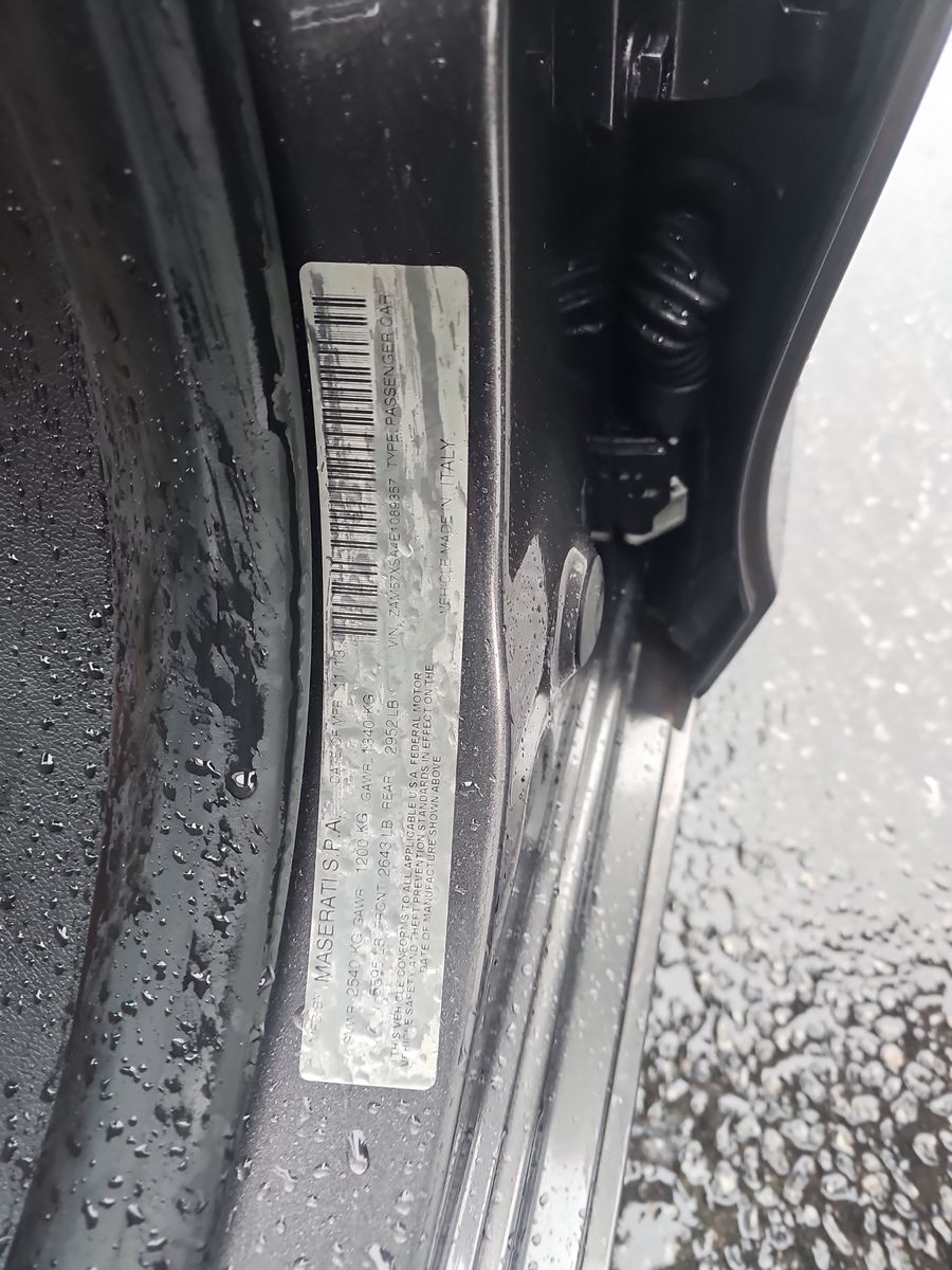 2014 Maserati Ghibli Base RWD