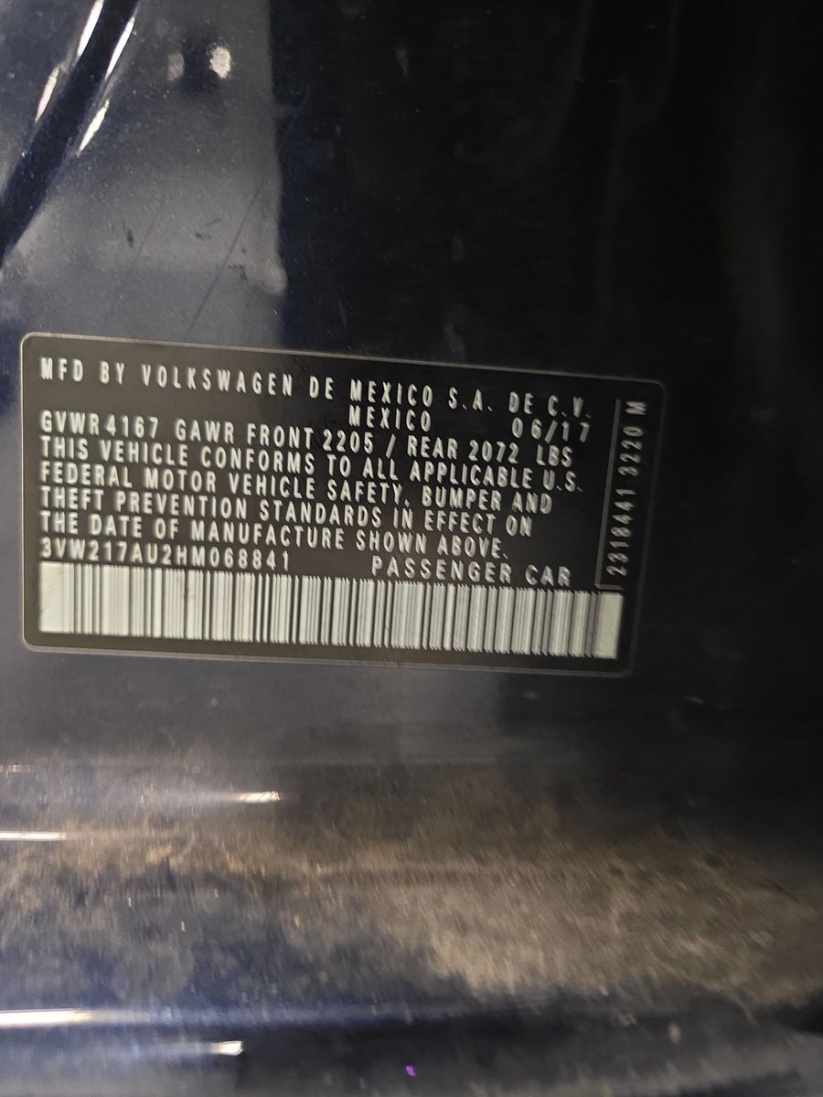 2017 Volkswagen Golf 1.8T SE FWD