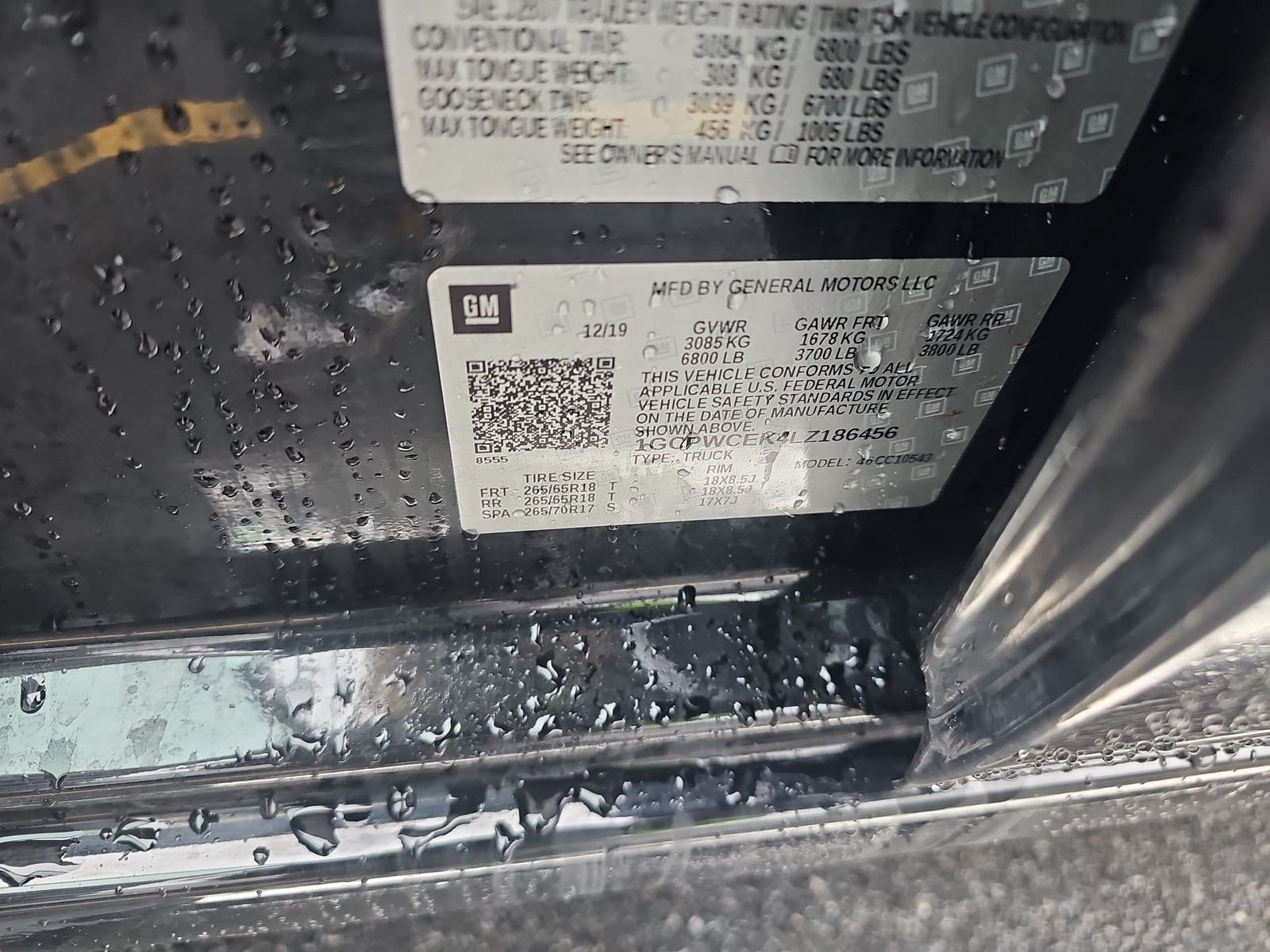 2020 Chevrolet Silverado 1500 LT RWD