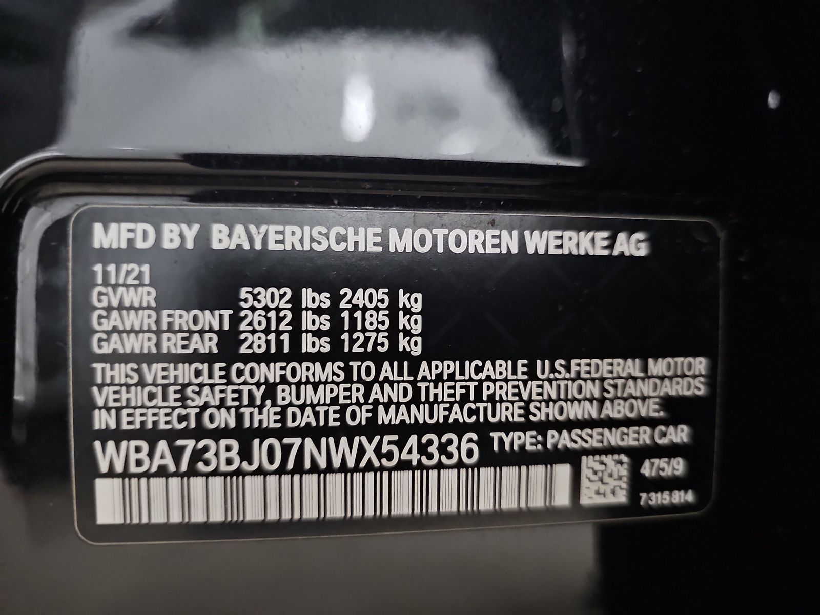 2022 BMW 5 Series 540i xDrive AWD