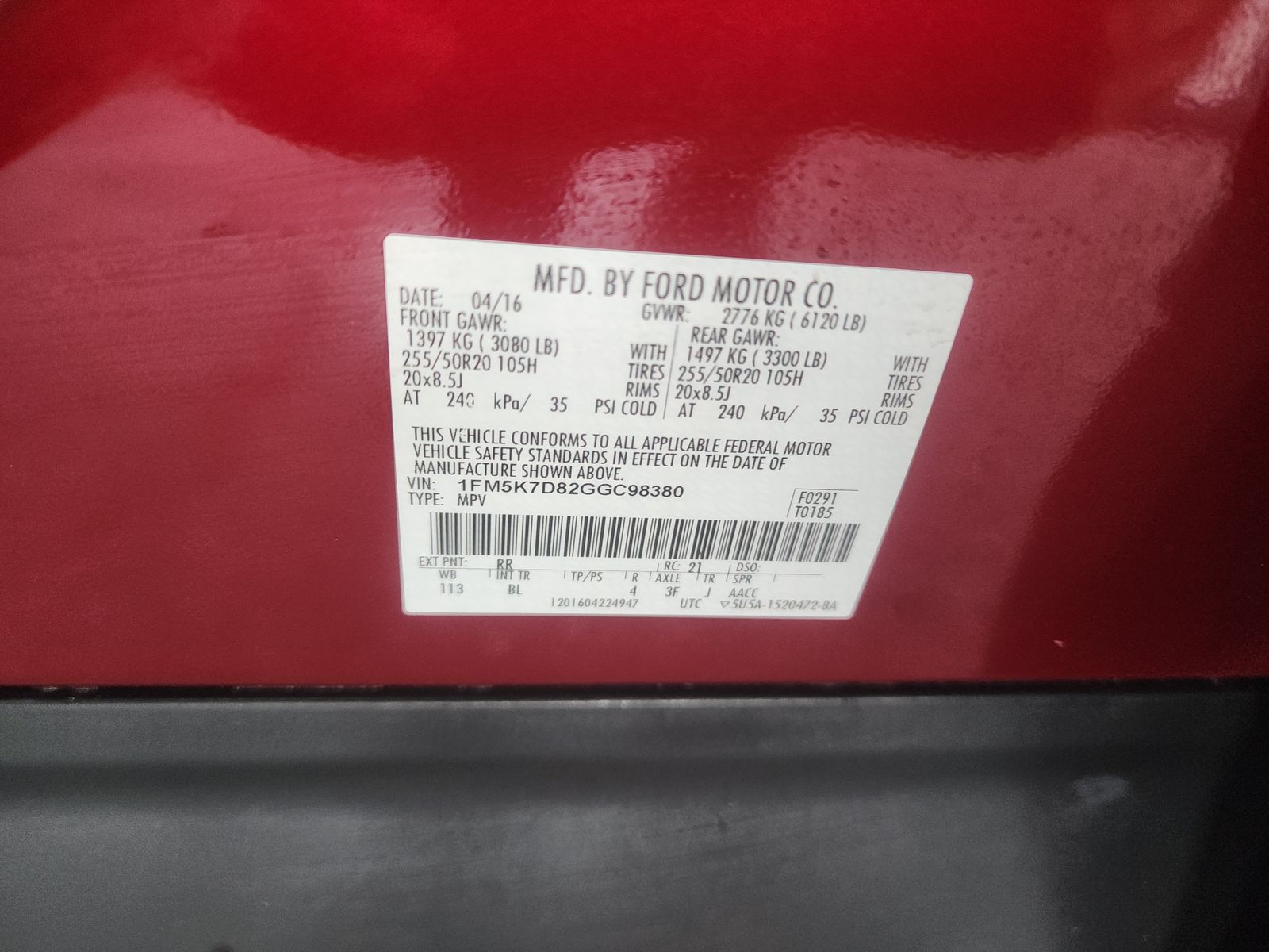 2016 Ford Explorer XLT FWD