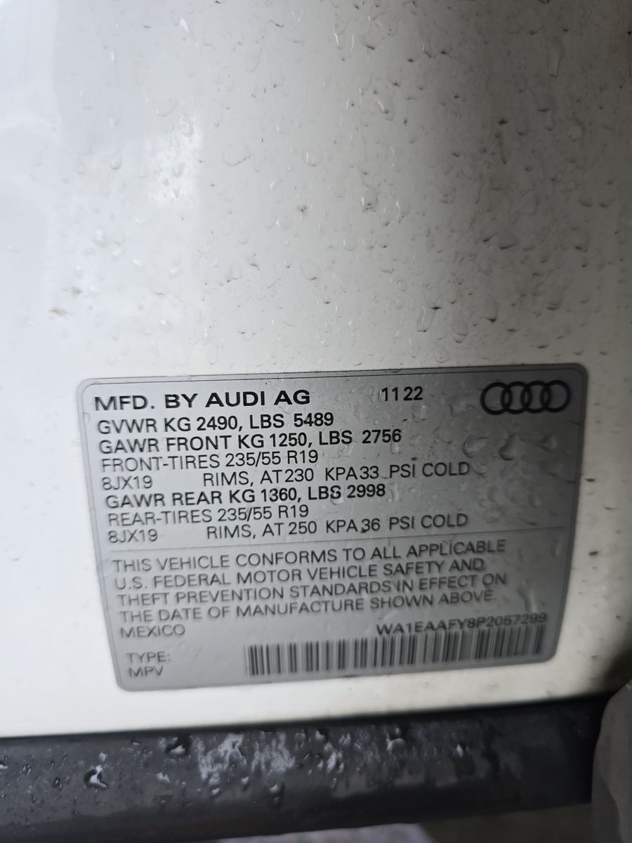 2023 Audi Q5 S line Premium Plus AWD