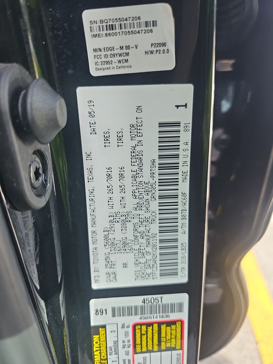 2019 Toyota Tacoma TRD Pro AWD