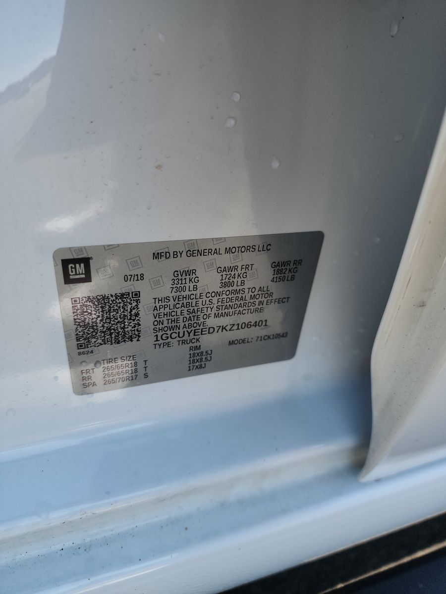 2019 Chevrolet Silverado 1500 RST AWD