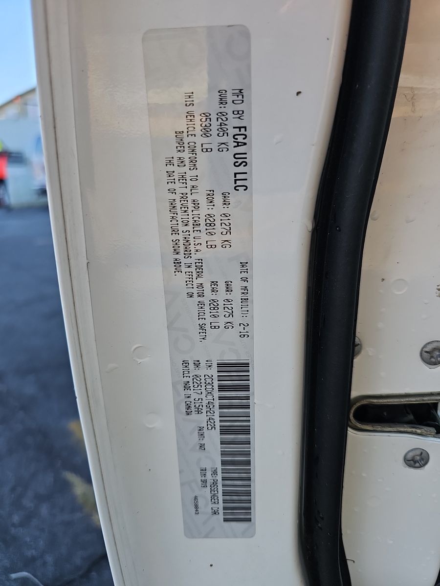 2016 Dodge Charger R/T RWD