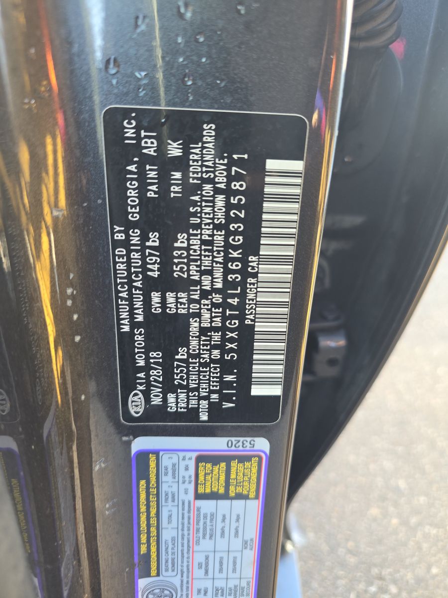 2019 Kia Optima S FWD