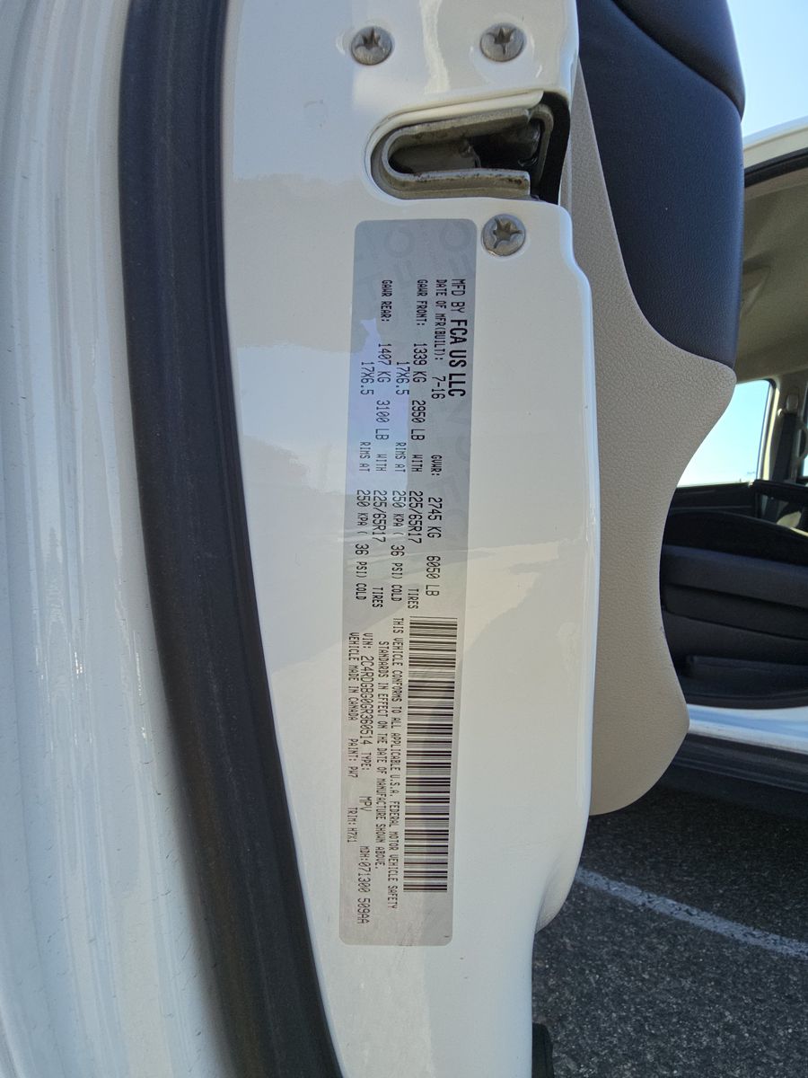 2016 Dodge Grand Caravan American Value Package FWD