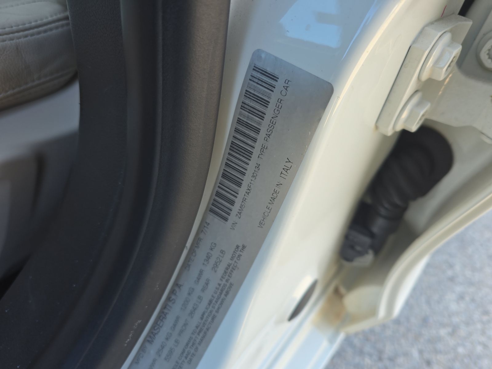 2015 Maserati Ghibli S Q4 AWD