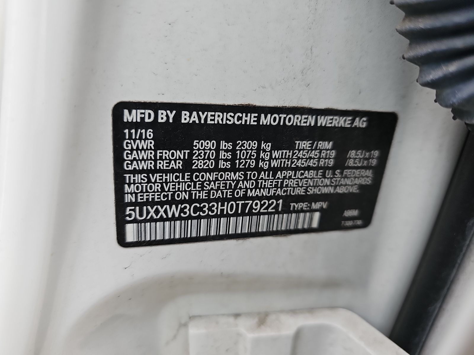 2017 BMW X4 xDrive28i AWD