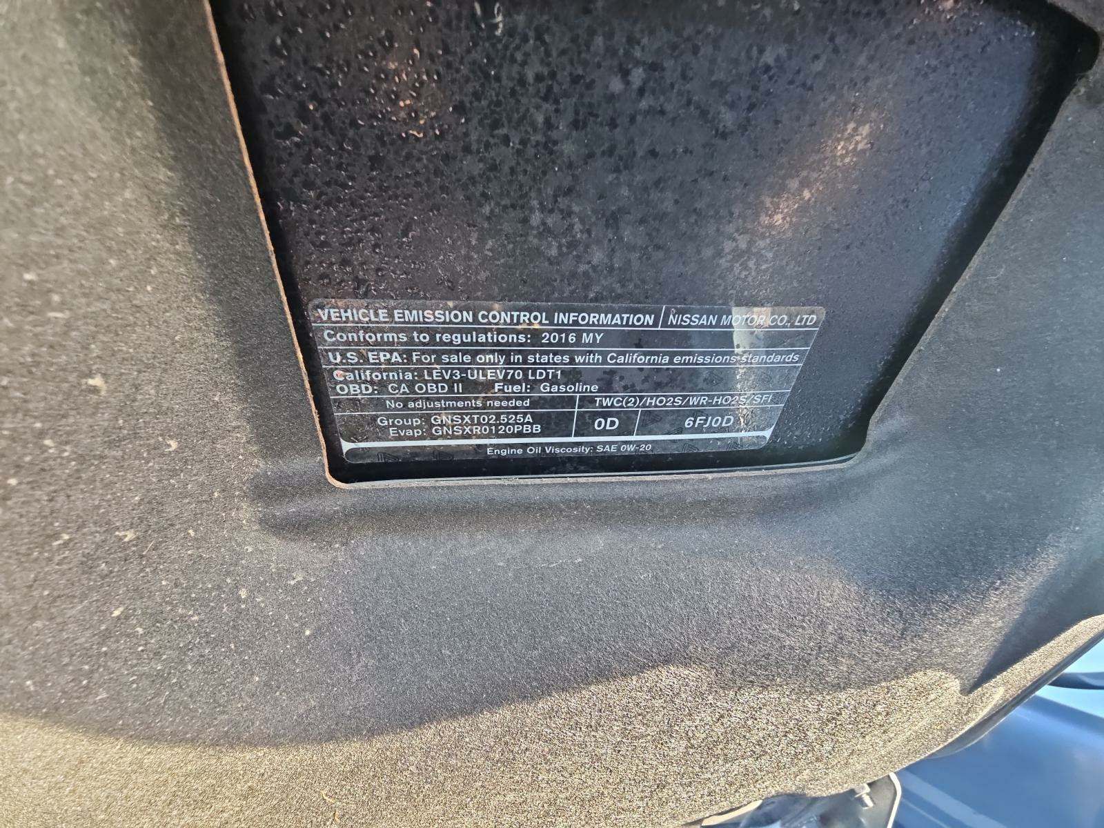 2016 Nissan Rogue SV FWD