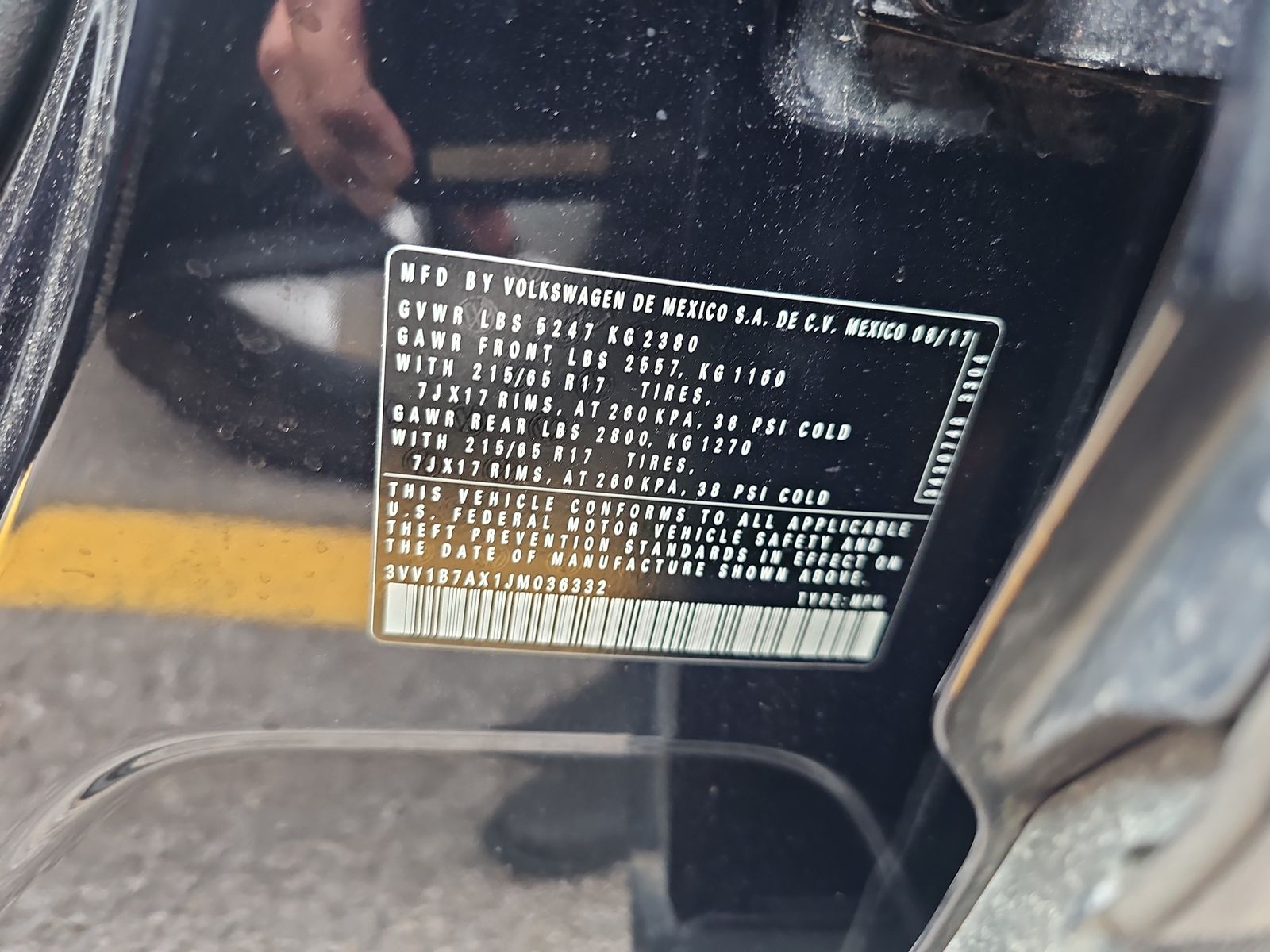 2018 Volkswagen Tiguan 2.0T S FWD