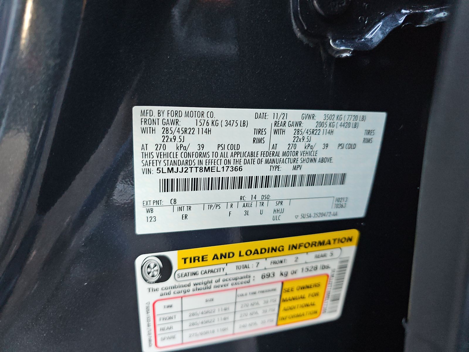 2021 Lincoln Navigator Black Label AWD