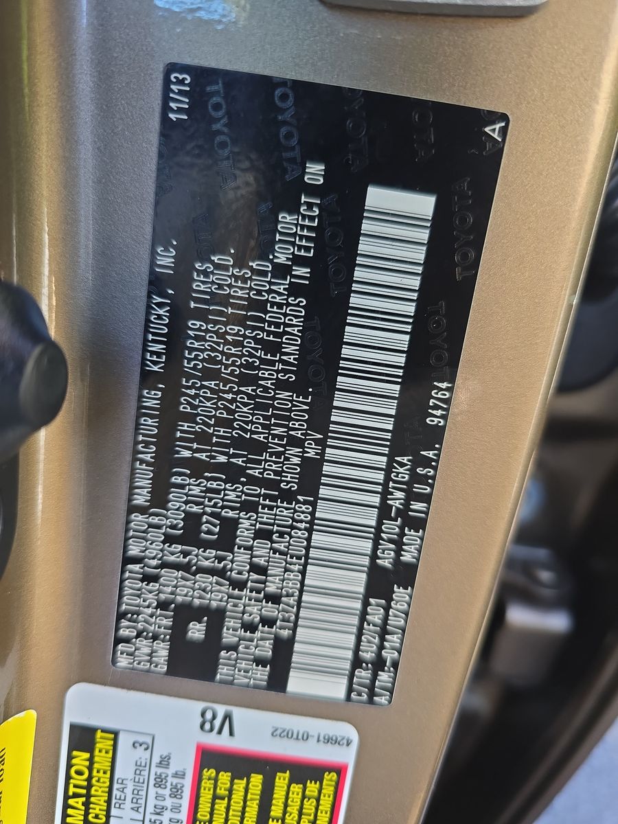 2014 Toyota Venza LE FWD