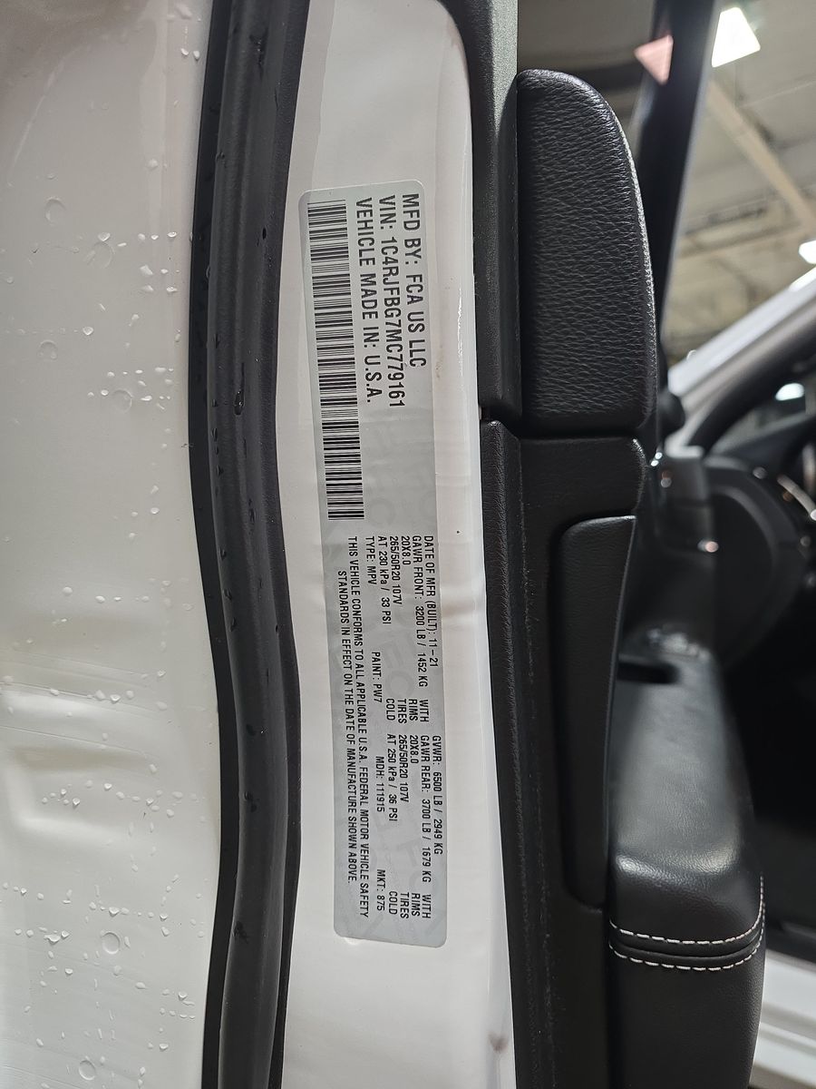 2021 Jeep Grand Cherokee Limited 80th Anniversary Edition AWD