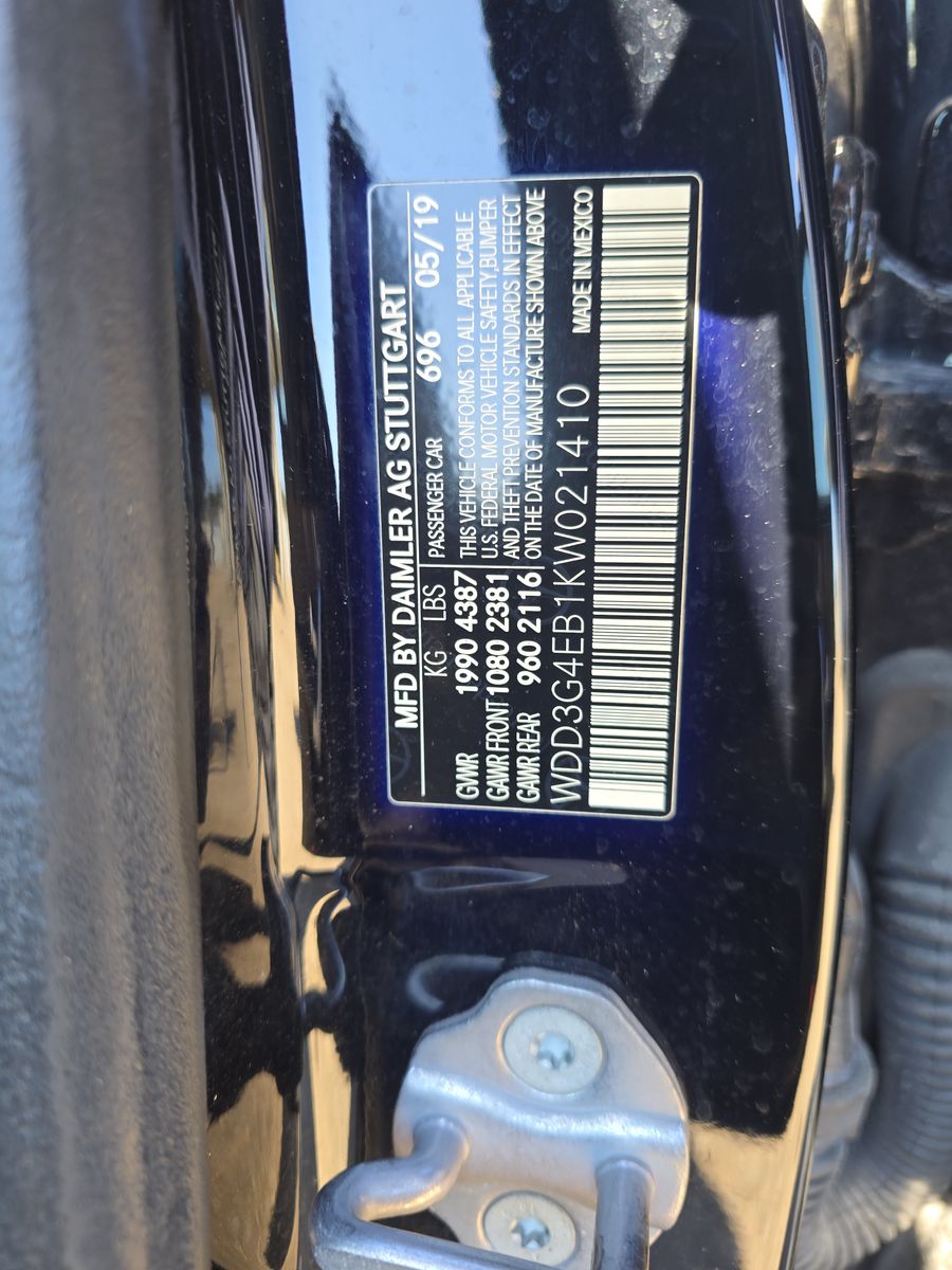 2019 Mercedes-Benz A-Class A 220 FWD