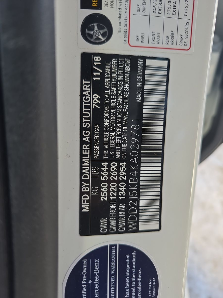 2019 Mercedes-Benz CLS-Class CLS 450 AWD