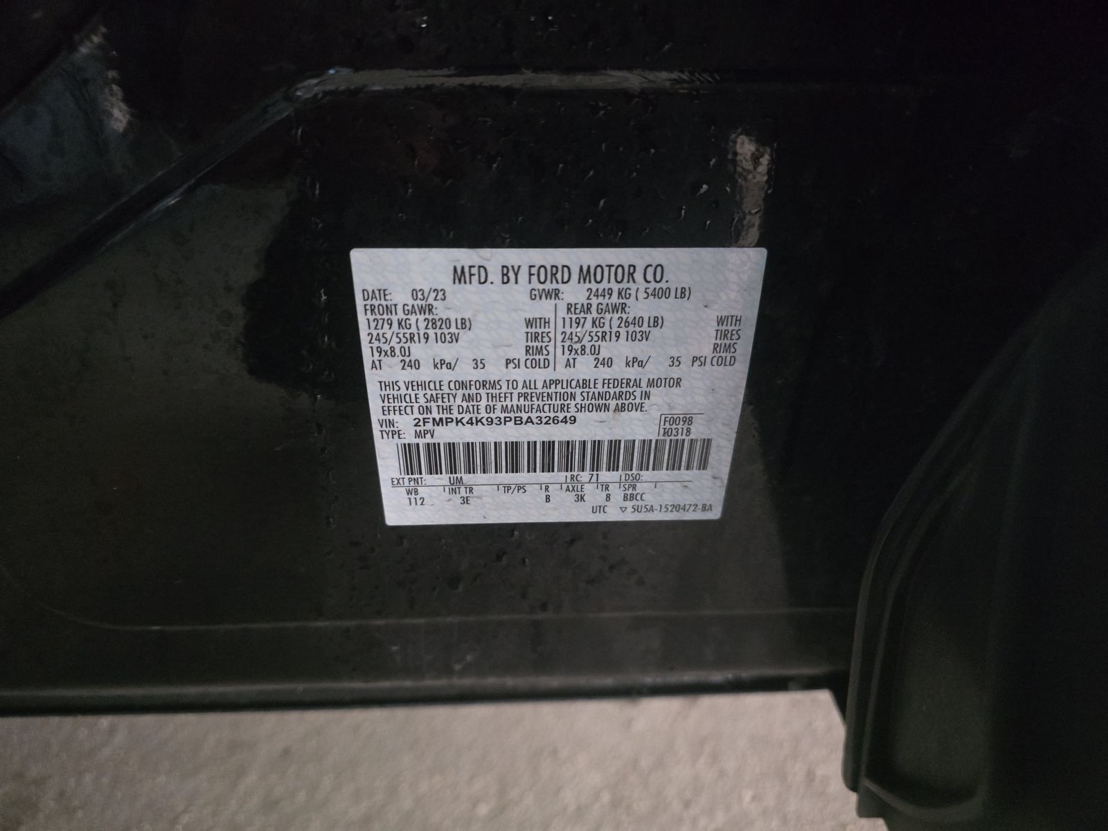 2023 Ford Edge Titanium AWD