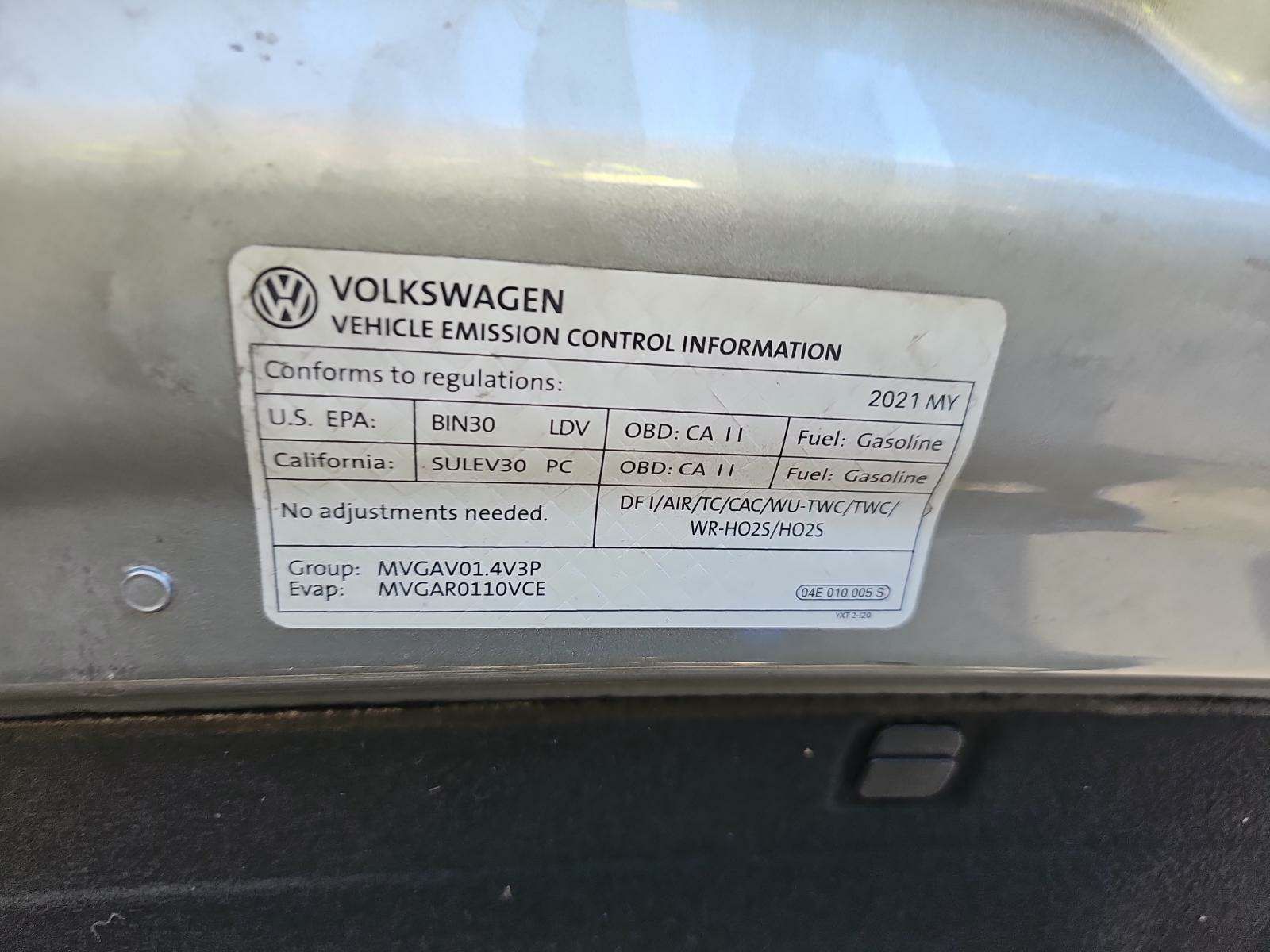 2021 Volkswagen Jetta 1.4T R-Line FWD