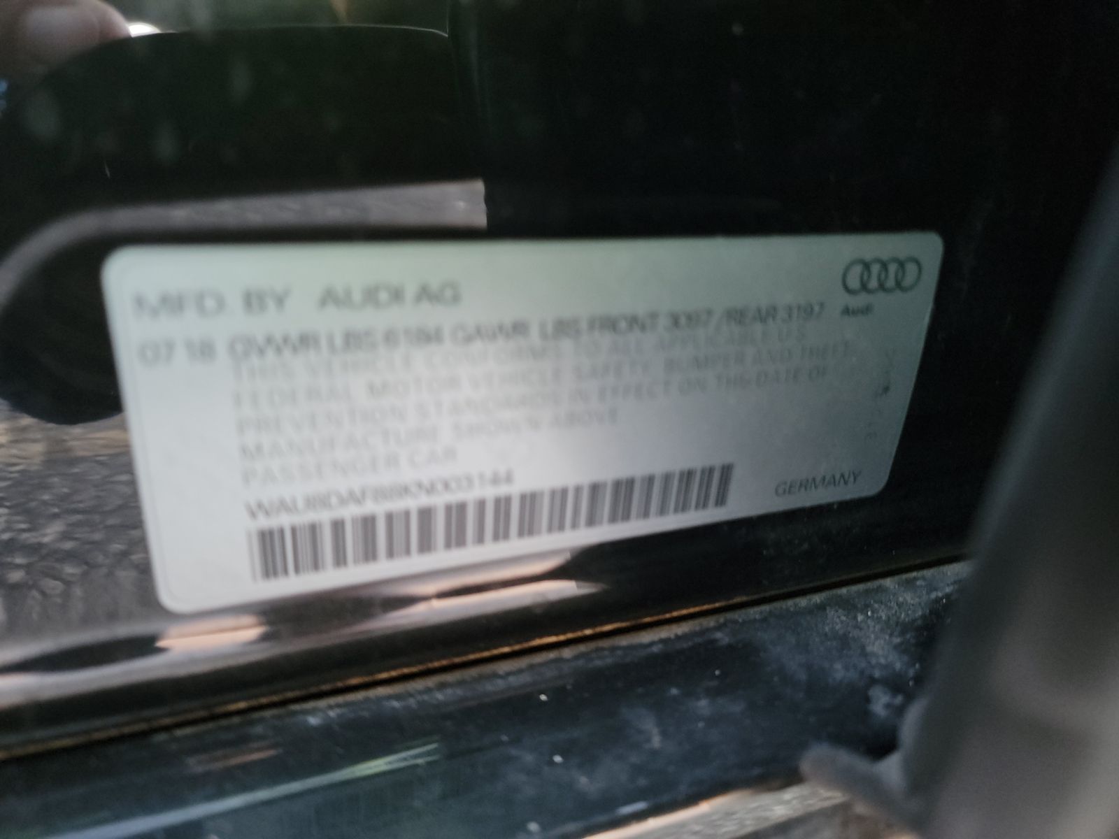 2019 Audi A8 L 3.0T AWD