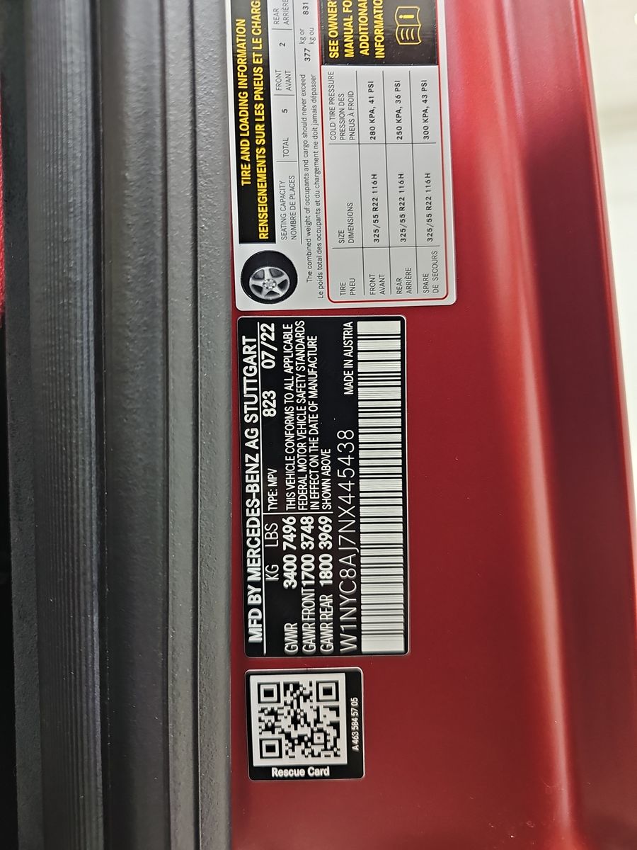 2022 Mercedes-Benz G-Class AMG G 63 4x4 Squared AWD