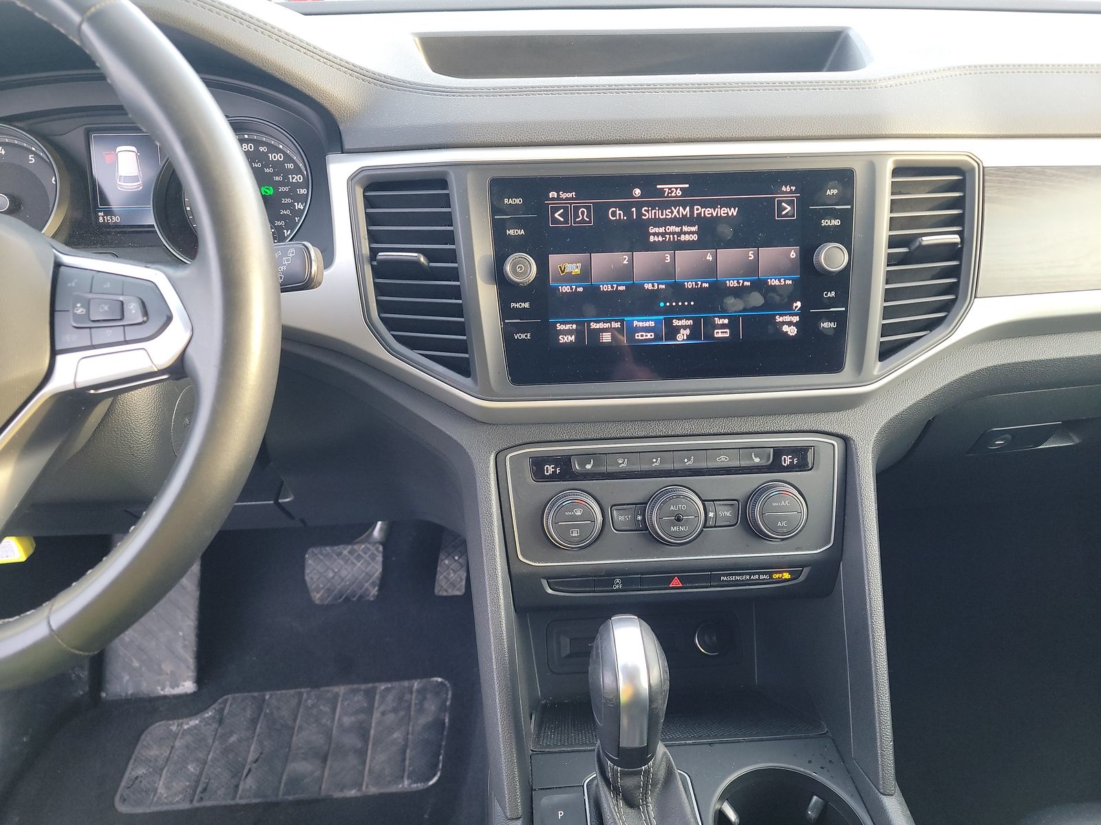 2021 Volkswagen Atlas 3.6L SE AWD