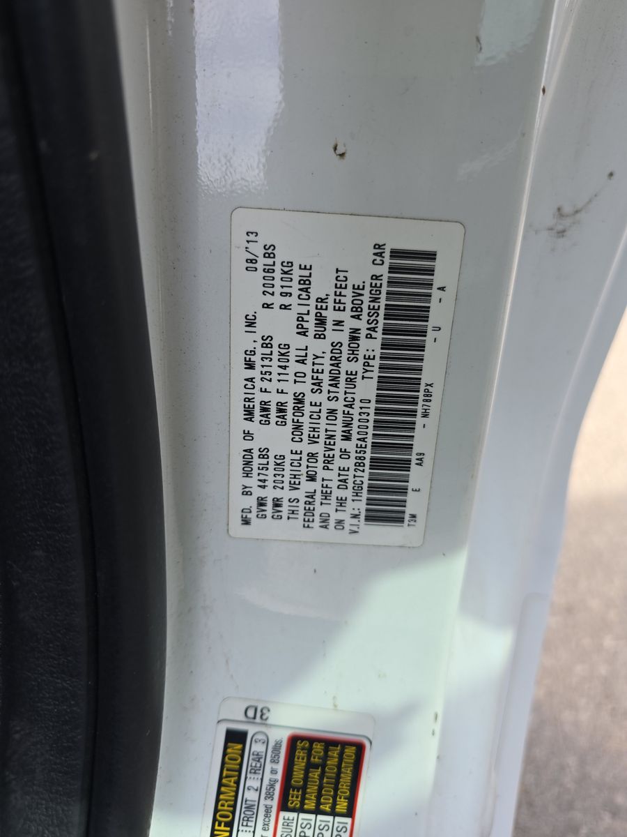 2014 Honda Accord EX-L FWD