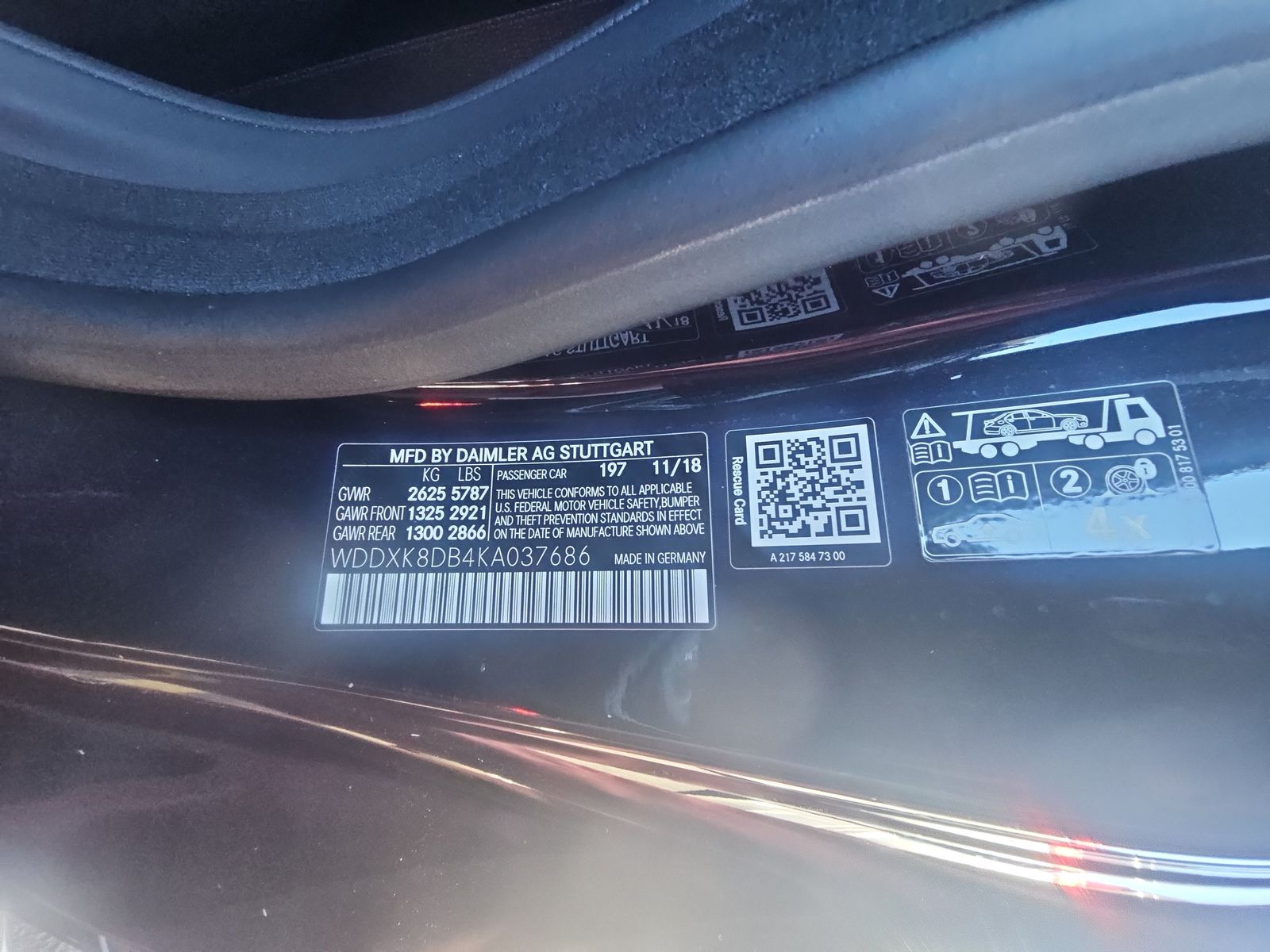 2019 Mercedes-Benz S-Class S 560 RWD