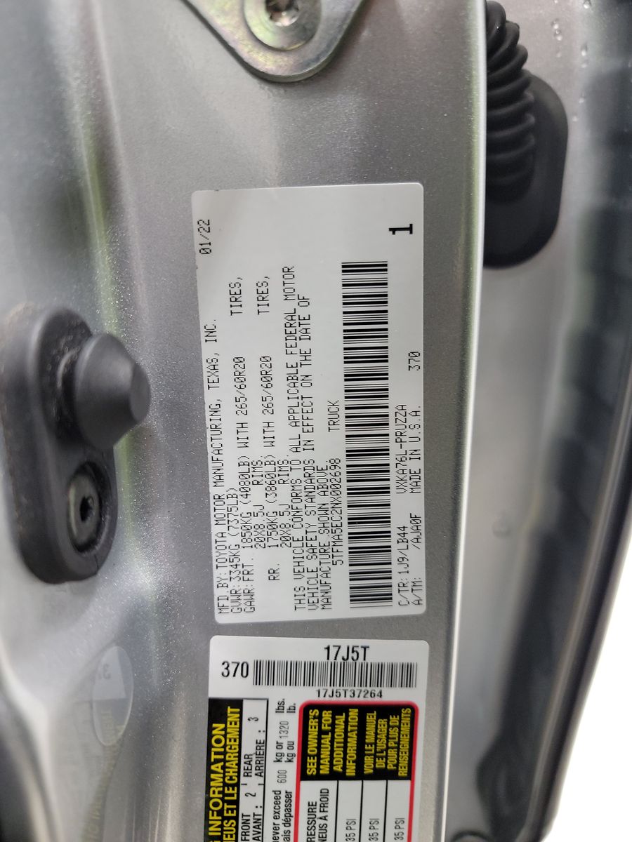 2022 Toyota Tundra 1794 Edition AWD
