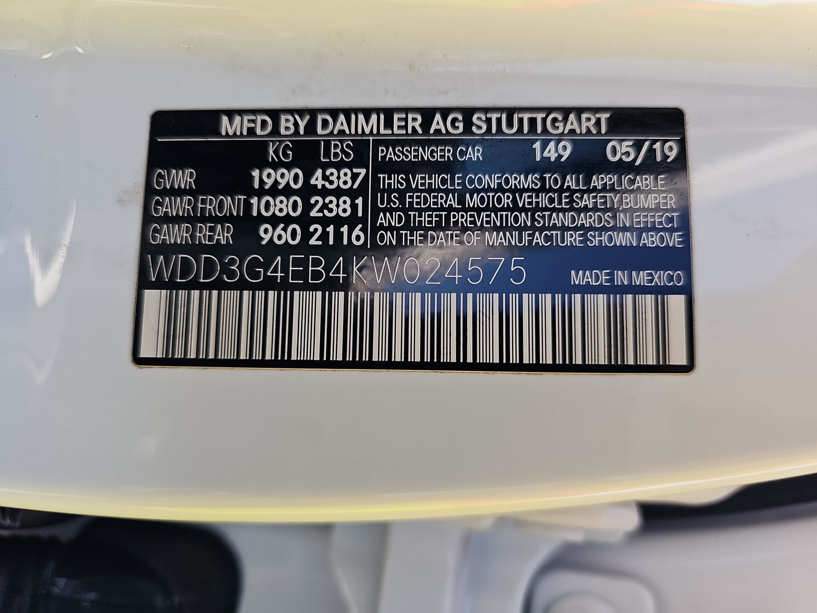 2019 Mercedes-Benz A-Class A 220 FWD