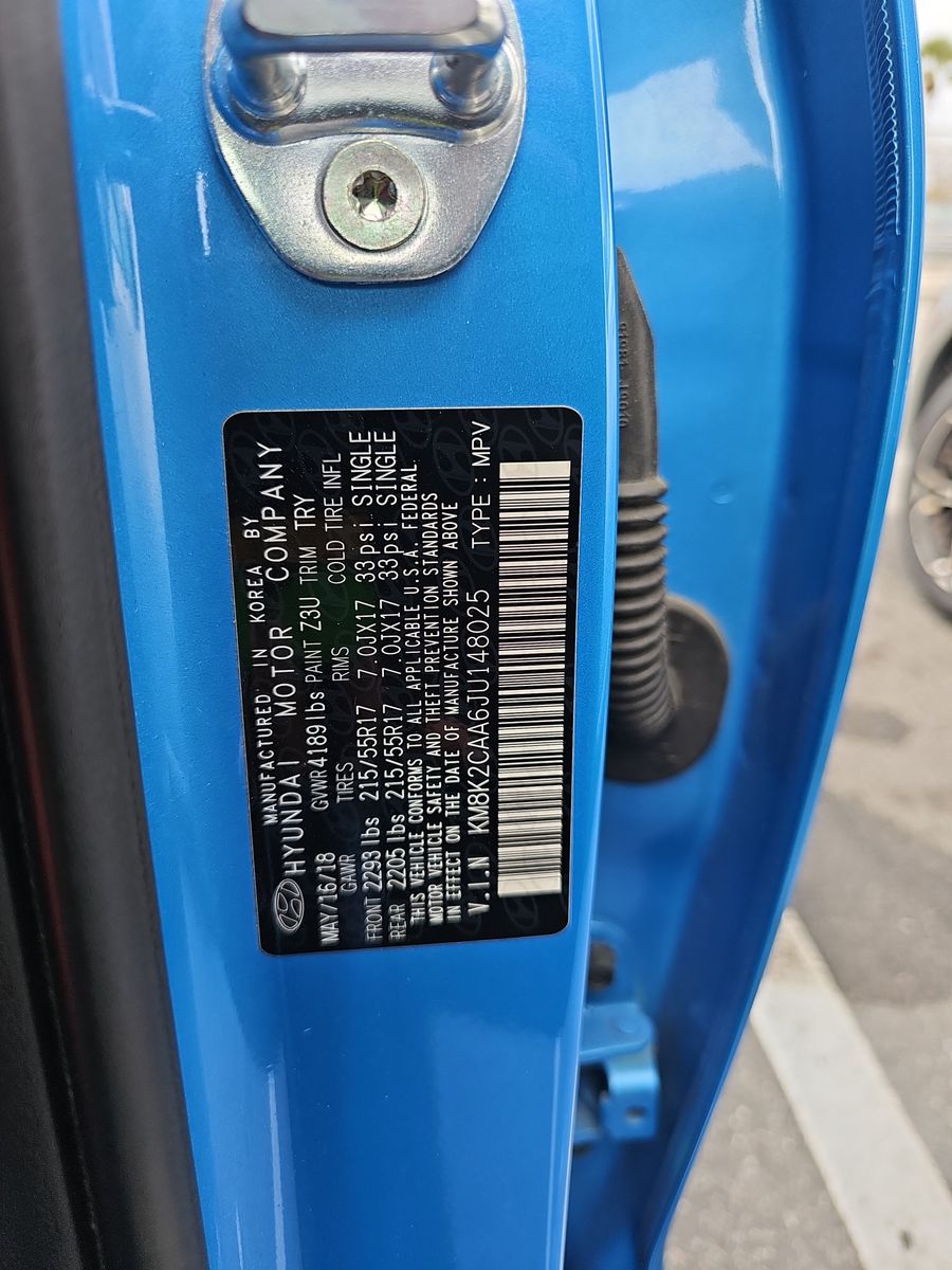 2018 Hyundai Kona SEL AWD