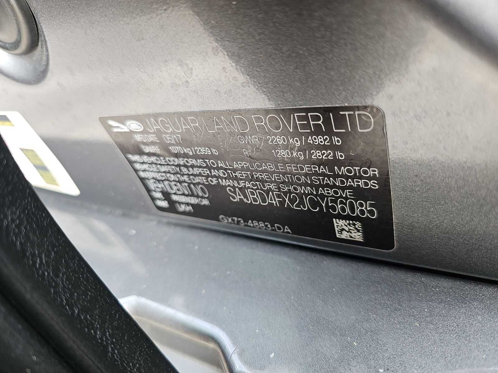 2018 Jaguar XF 25t Premium FWD